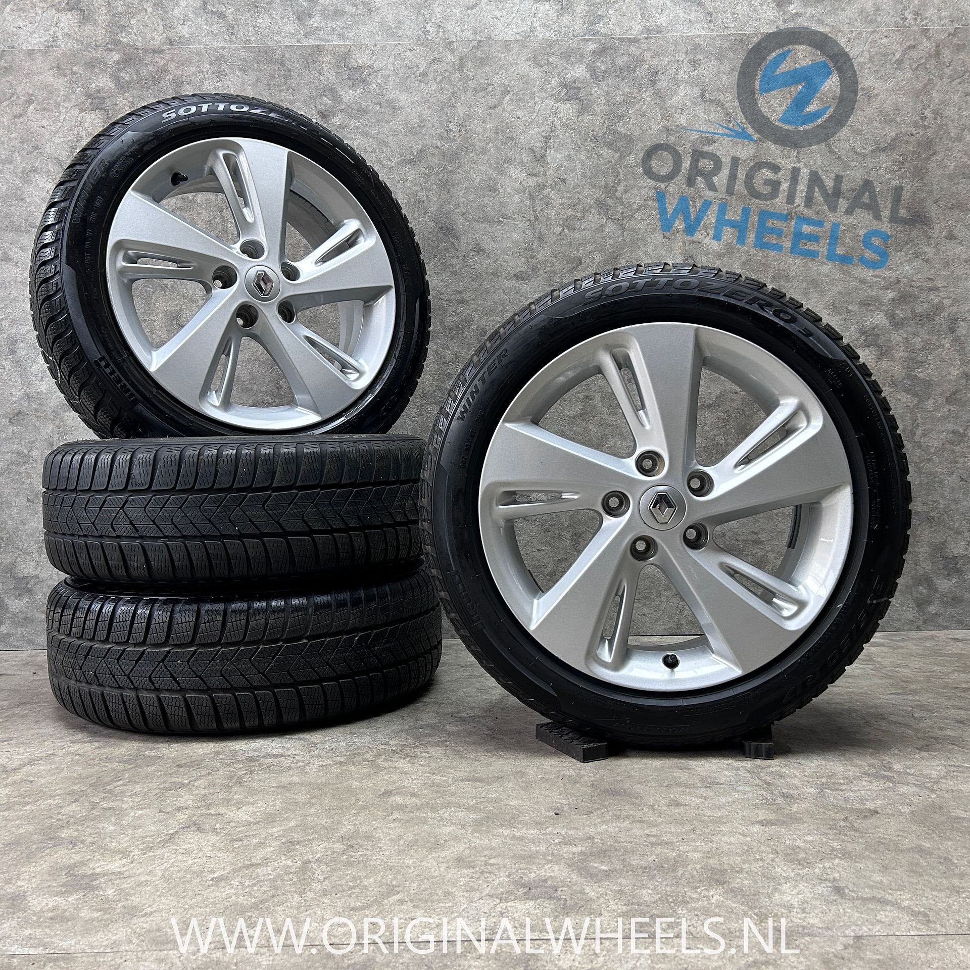17 inch originele Plenum velgen winterbanden Renault Megane, 19 inch, Gebruikt, -, -