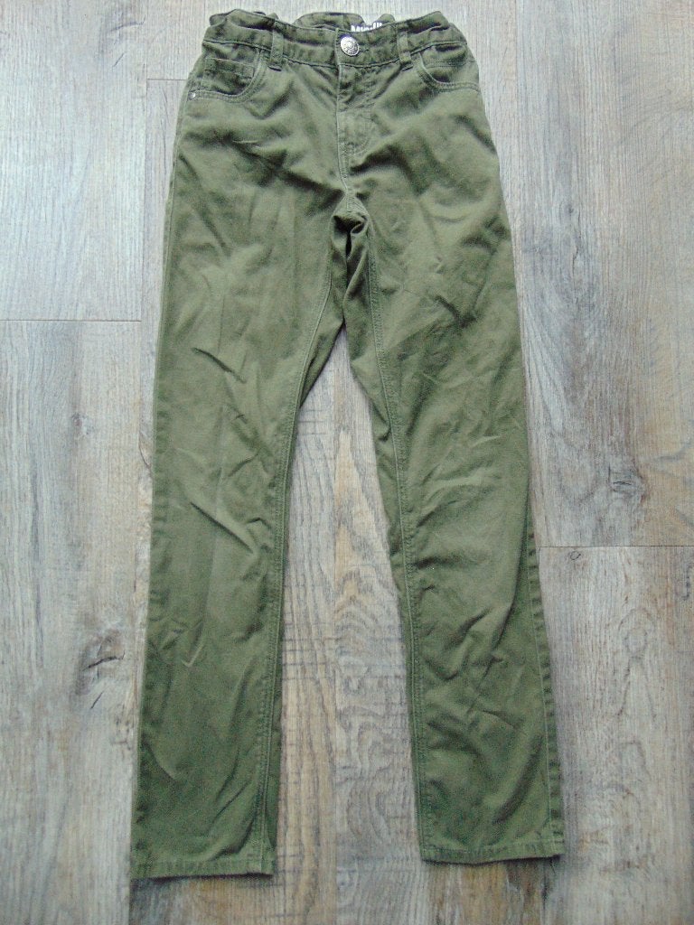 Hema lange broek groen spijkerbroek maat 146 my regular fit, Broek, Ophalen of Verzenden, Zo goed als nieuw, Hema