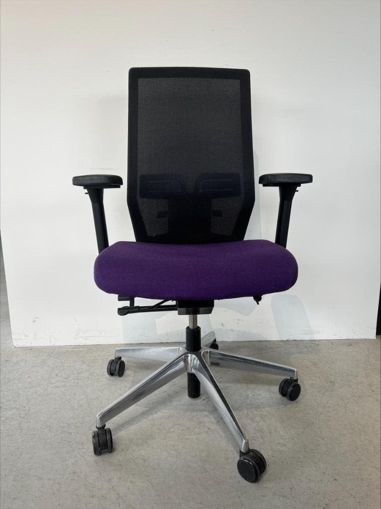 König + Neurath JET II ergonomische bureaustoel (en), Ophalen of Verzenden, Gebruikt, Zwart, Bureaustoel