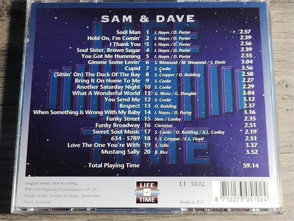 Sam & Dave - Soul Man [Life Time Series], Ophalen of Verzenden, Zo goed als nieuw, Soul