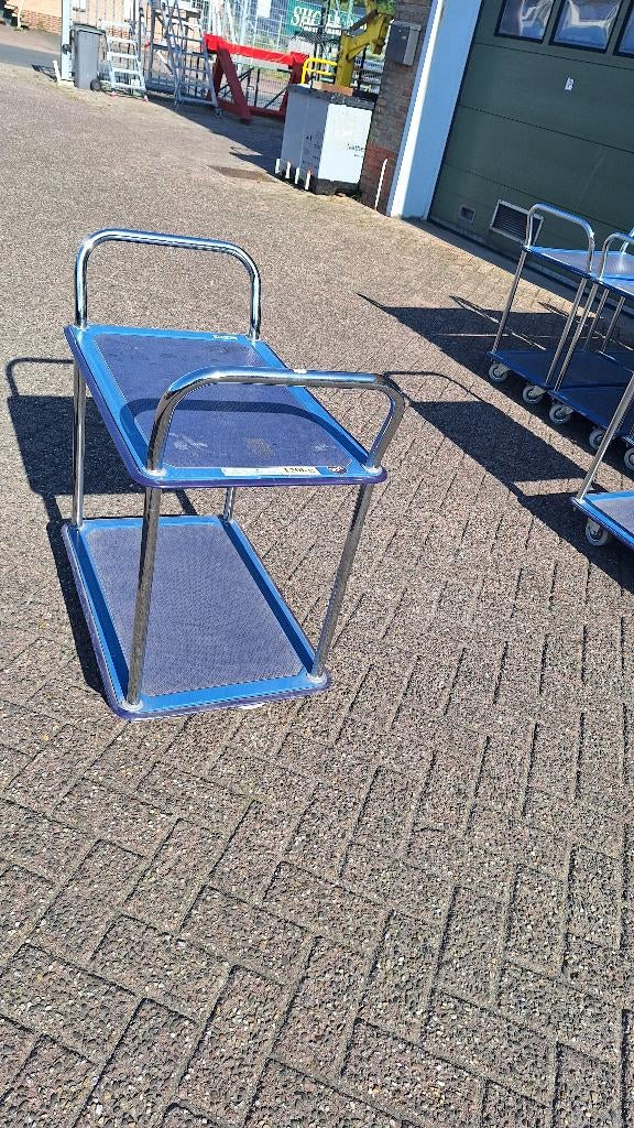 Magazijnwagen orderverzamelwagen bordeswagen Fetra, 3112, Doe-het-zelf en Verbouw, Transportwagens, Ophalen, Gebruikt, Transportkar