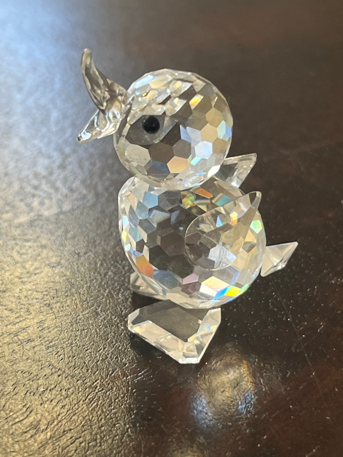 Swarovski Kristallen Eendje - Zo goed als nieuw, Verzamelen, Ophalen of Verzenden, Zo goed als nieuw, Figuurtje