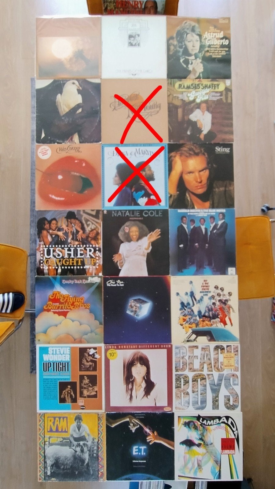 Grote Platenverzameling: Rock, Pop, Country, Jazz 168 LP's, Inclusief poster, Ophalen of Verzenden, Gebruikt, 12 inch