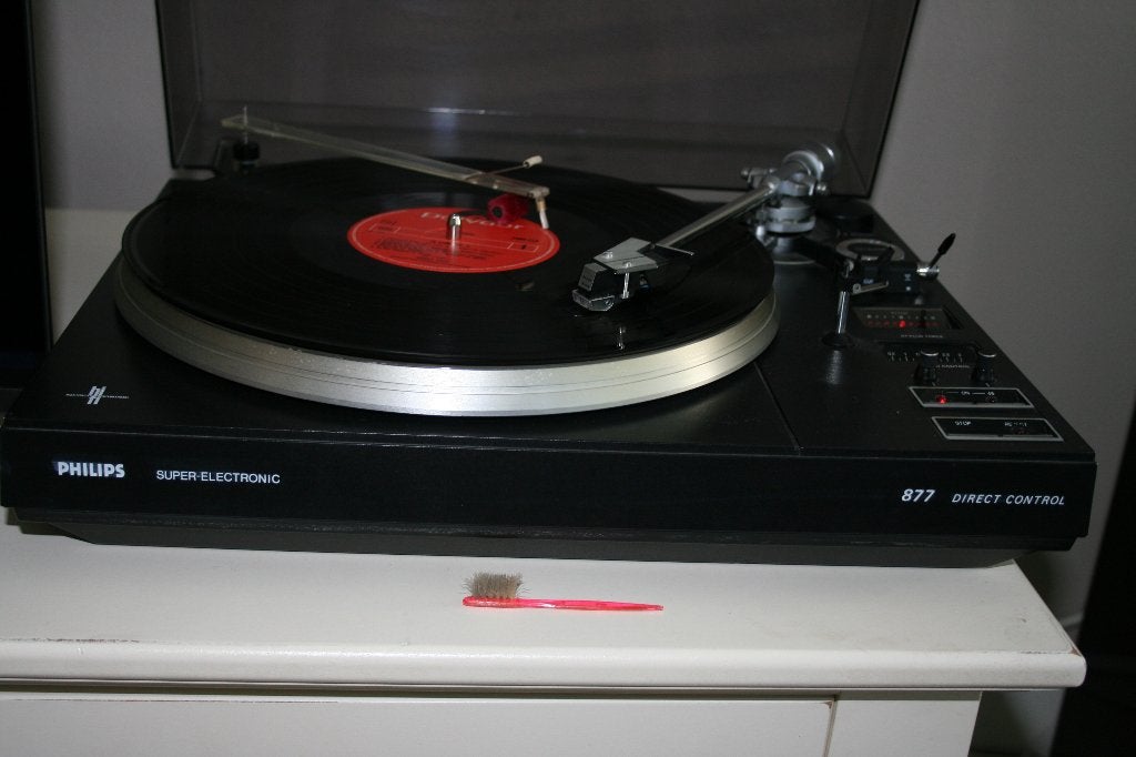 PHILIPS 877 HI FI Super Electronic Direct Control, Philips, Pitch-regelaar, Ophalen of Verzenden, Zo goed als nieuw