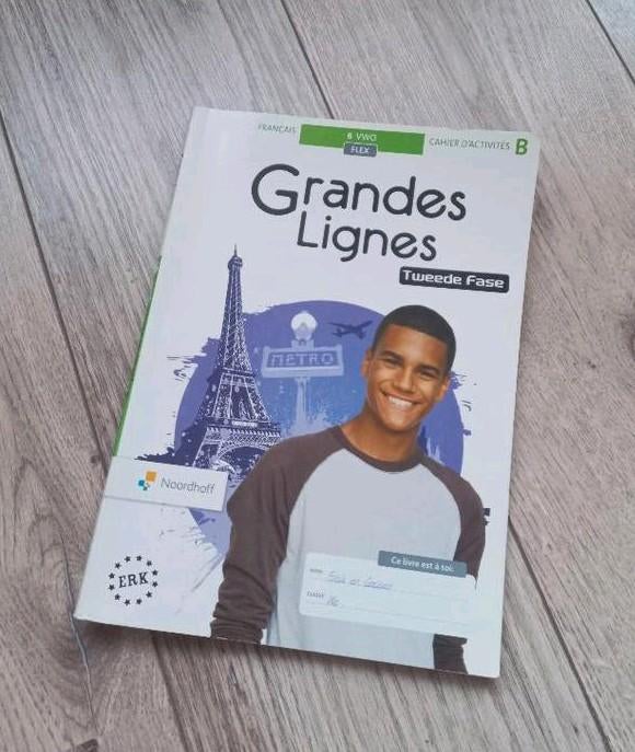 Grandes Lignes 6 VWO cahiers d'activités b, Gelezen, Frans, VWO, Ophalen of Verzenden