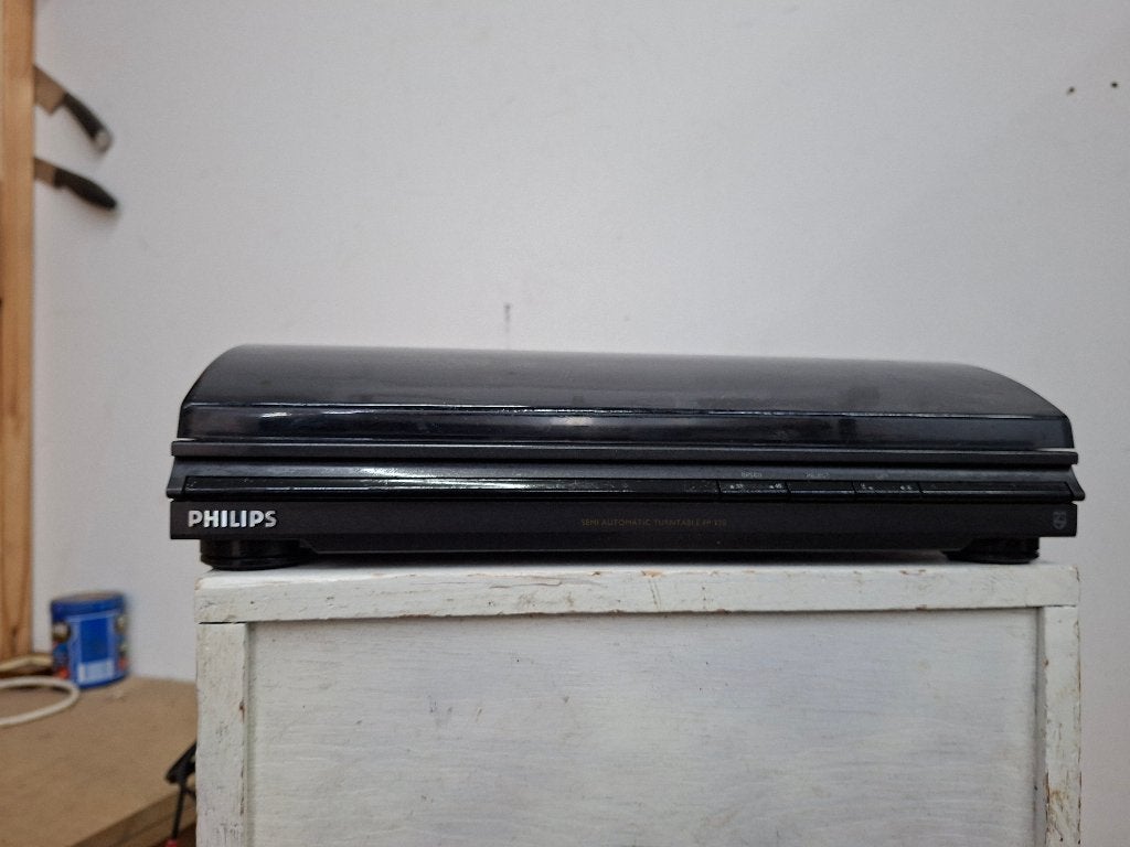 platenspeler philips type fp-320 zwart, Ophalen of Verzenden, Zo goed als nieuw, Overige merken, Automatisch