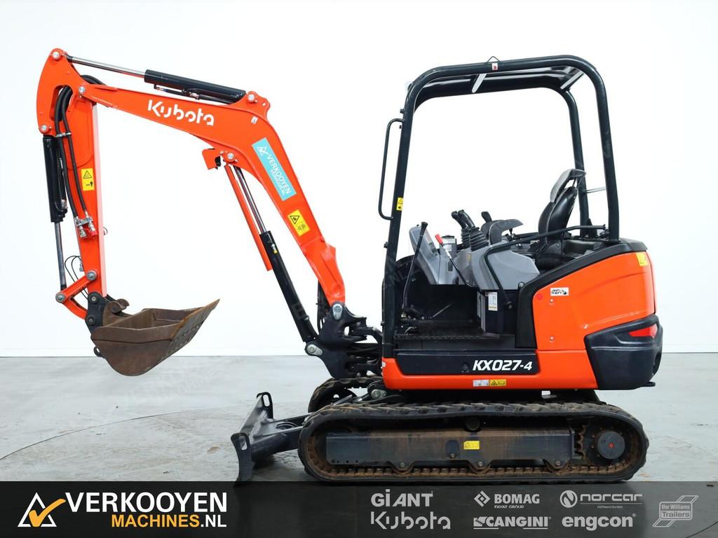 2023 Kubota KX027-4 Hi Spec Canopy VV1513, Zakelijke goederen, Machines en Bouw | Kranen en Graafmachines, Graafmachine