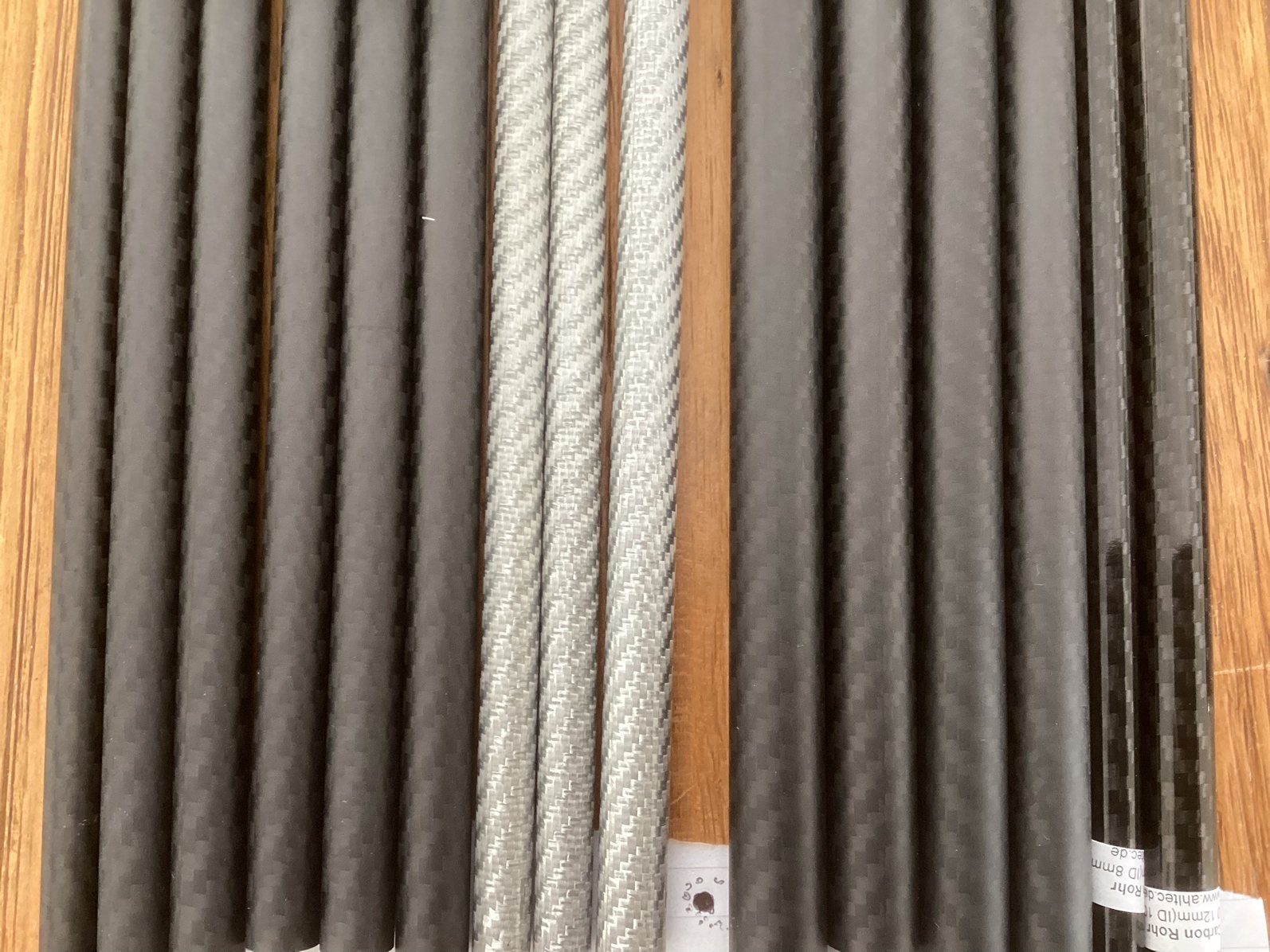 Div.Carbon buisjes, Overige merken, 1:72 tot 1:144, Nieuw, Ophalen of Verzenden