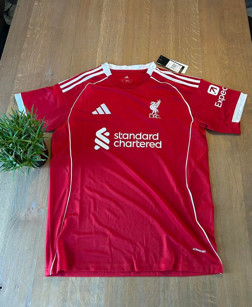 Liverpool thuis T-shirt, Maat 52/54 (L), Nieuw, Ophalen of Verzenden, Voetbal