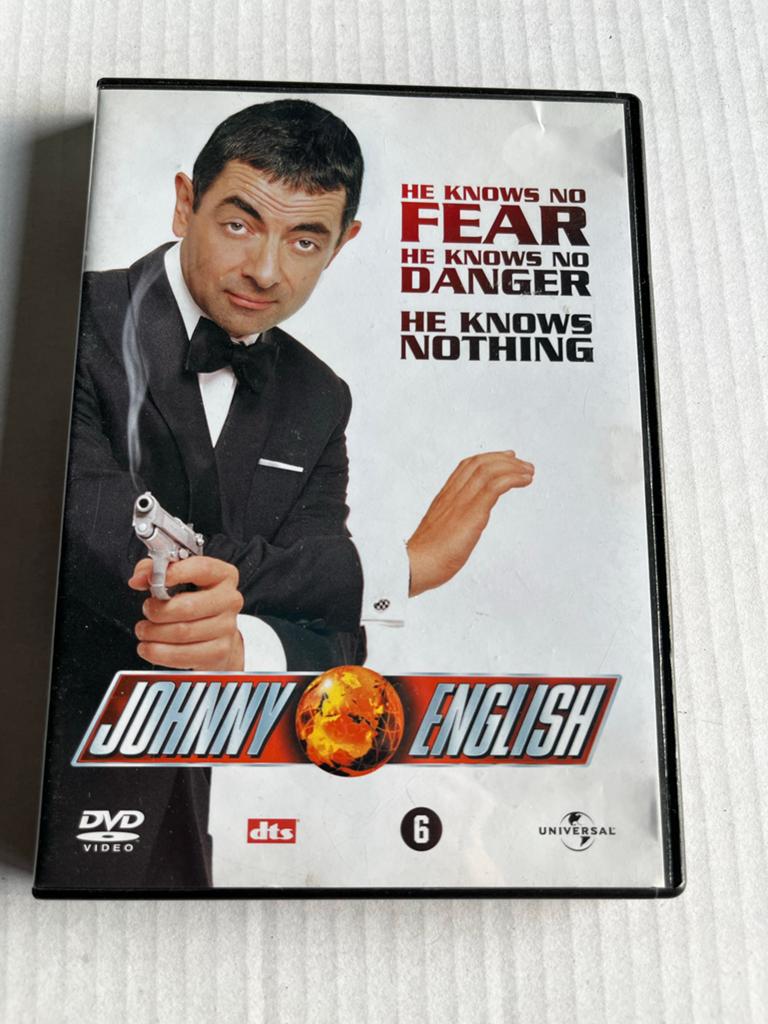 Johnny English DVD - Rowan Atkinson, Vanaf 6 jaar, Ophalen of Verzenden, Gebruikt, Actiekomedie