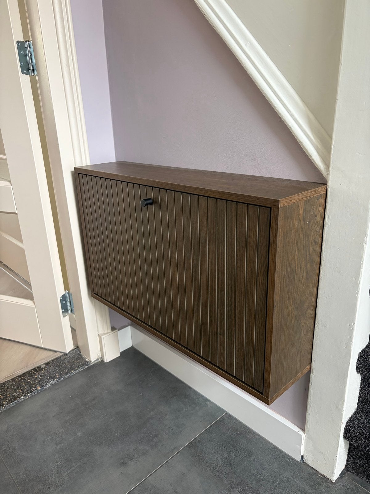 Compacte Schoenenkast voor 3 Paar Schoenen - 71x43x17 cm, Ophalen, Gebruikt
