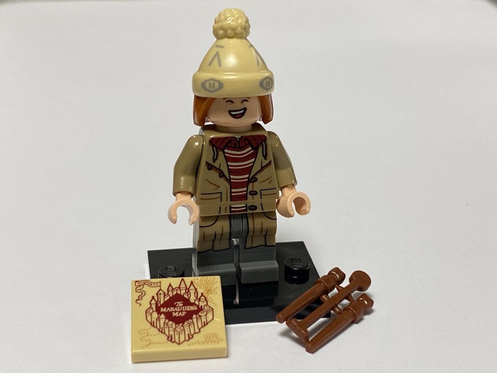 Lego Harry Potter Minifiguur Serie 2 George Wemel, Compleet, Lego, Nieuw, Ophalen of Verzenden