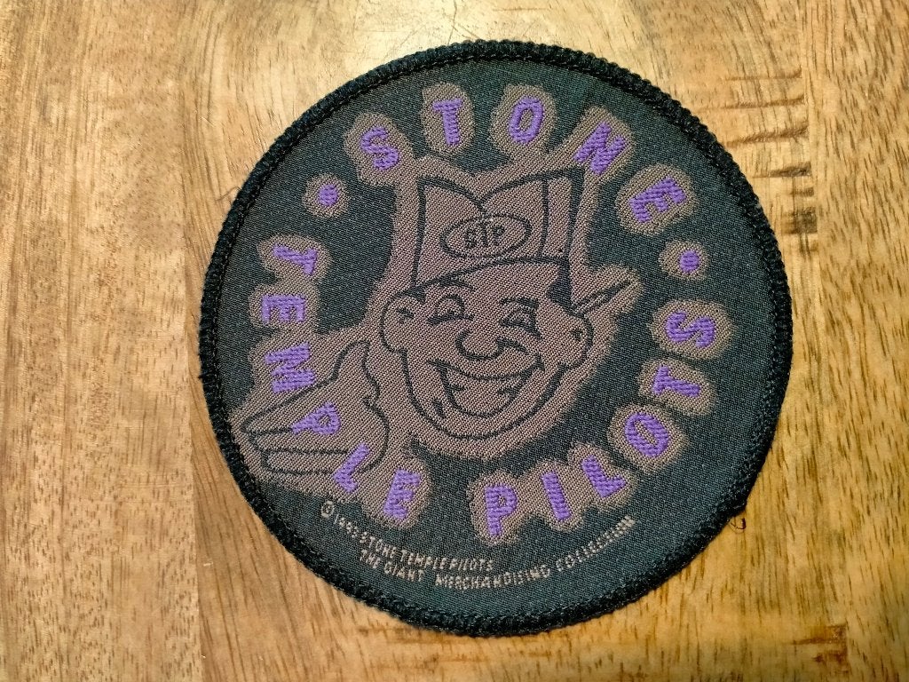 Stone Temple Pilots 1993 vintage rock metal patch muziek, Ophalen of Verzenden, Nieuw, Kleding