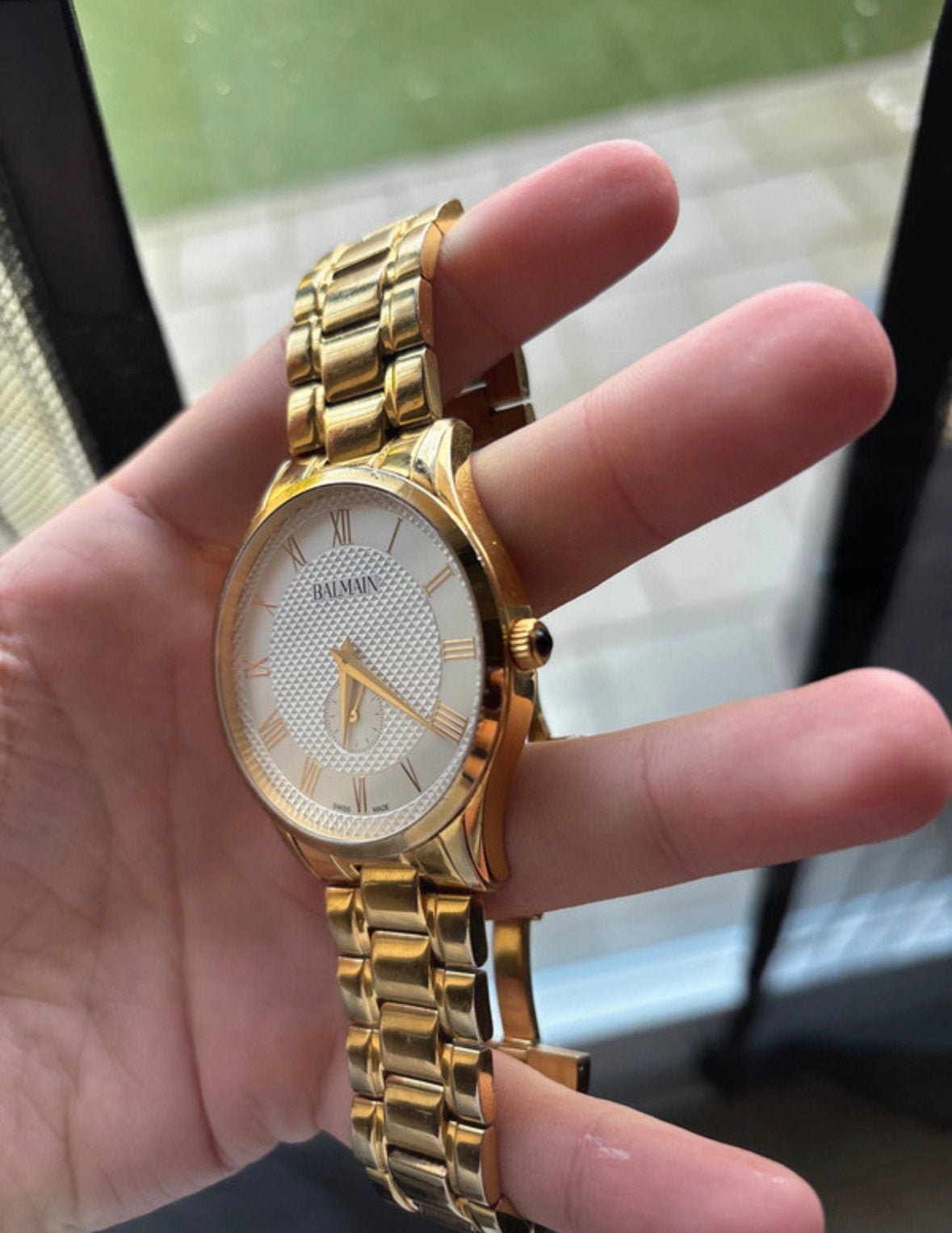 Pierre Balmain BALMAIN CLASSIC R Horloge (wijzer defect), Overige merken, Staal, Polshorloge, Ophalen of Verzenden
