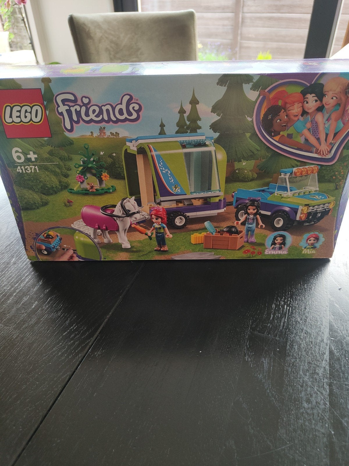 LEGO Friends 41371 Mia's Paardentrailer, Lego, Friends, Ophalen of Verzenden, Zo goed als nieuw