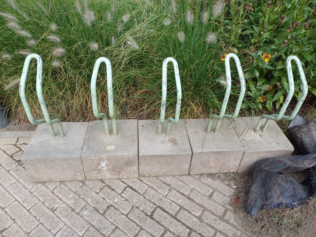 Fietsenrekken gratis!, Ophalen, Gebruikt