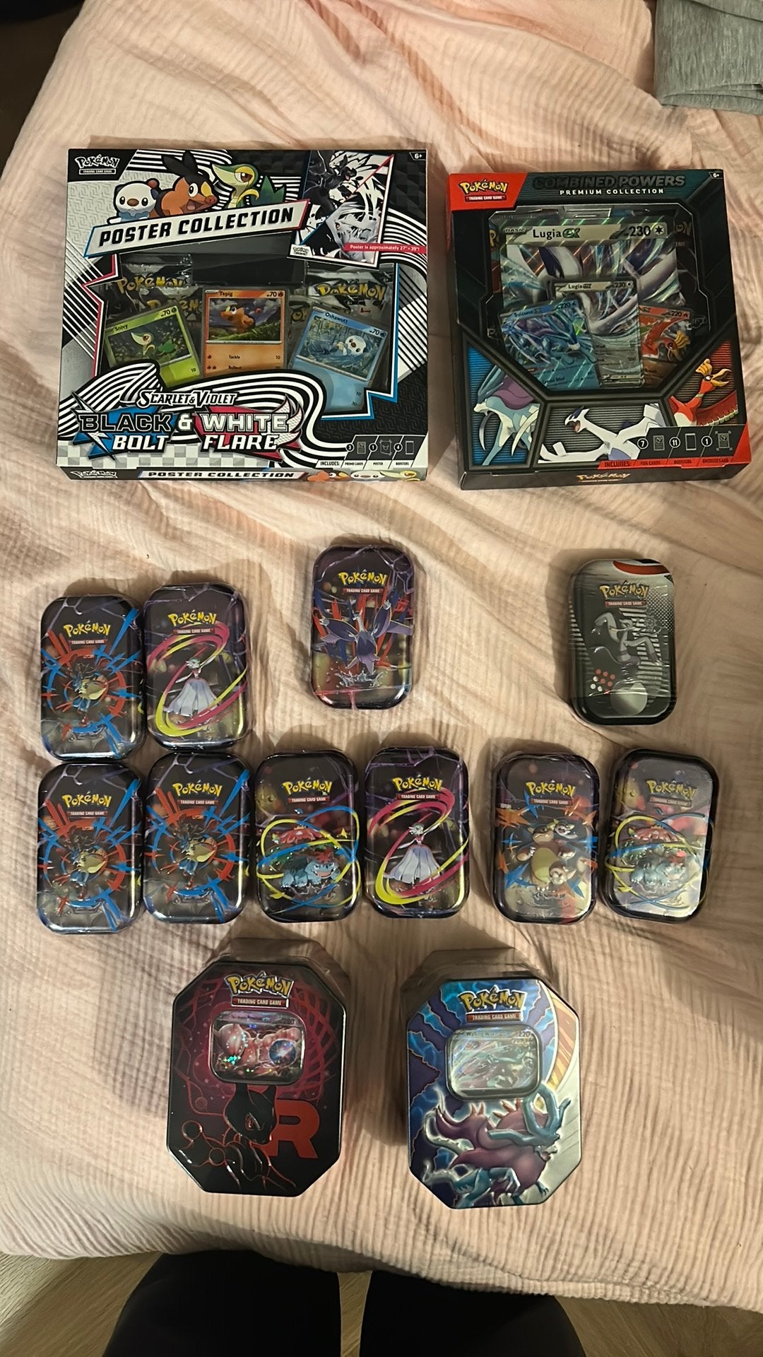 Sealed collectie pokemon / mega heroes / black bolt / etc, Ophalen of Verzenden, Nieuw