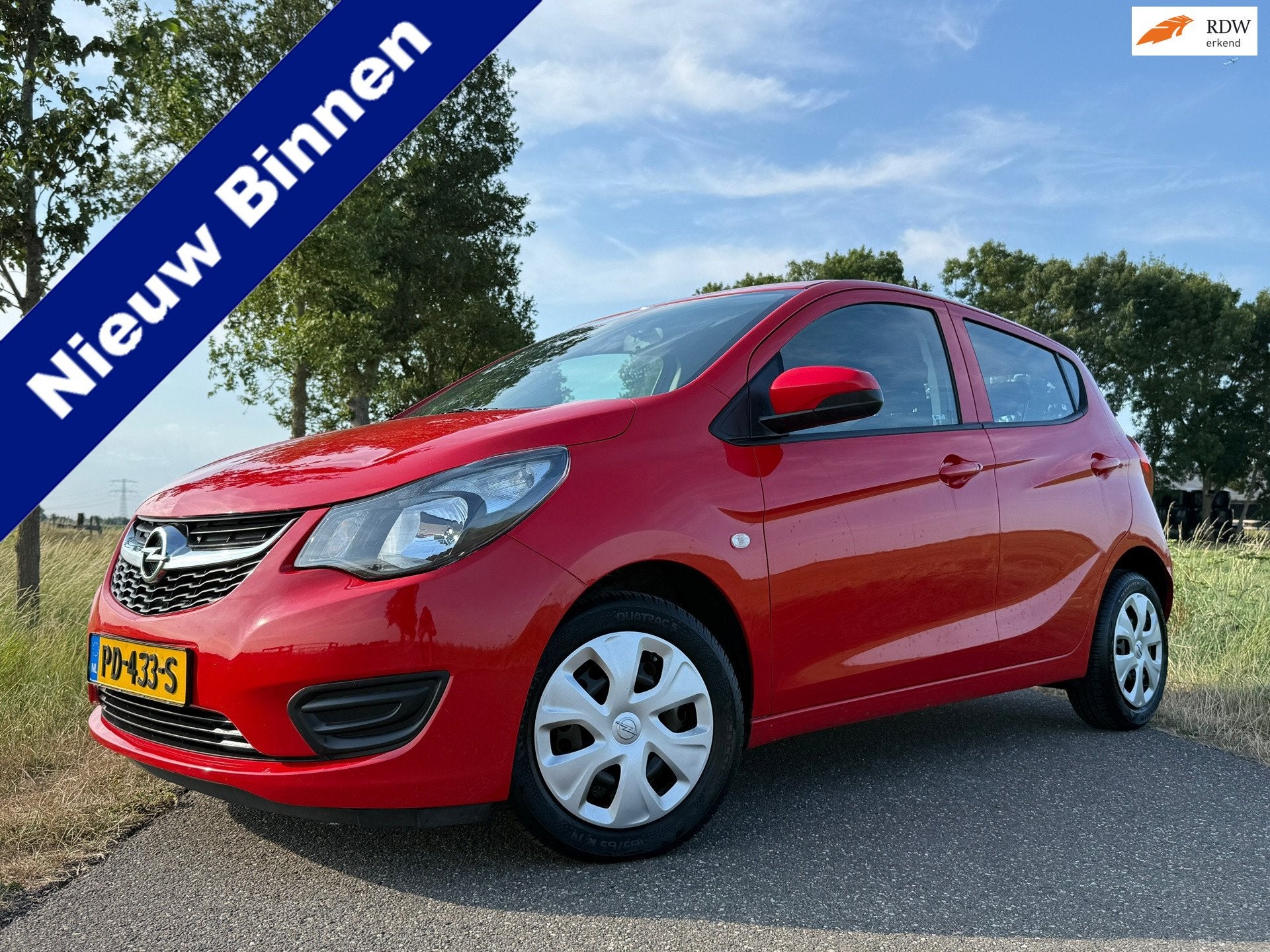 Opel KARL 1.0 ecoFLEX Edition | Apple CarPlay & Android Auto, Voorwielaandrijving, 839 kg, Stof, Gebruikt