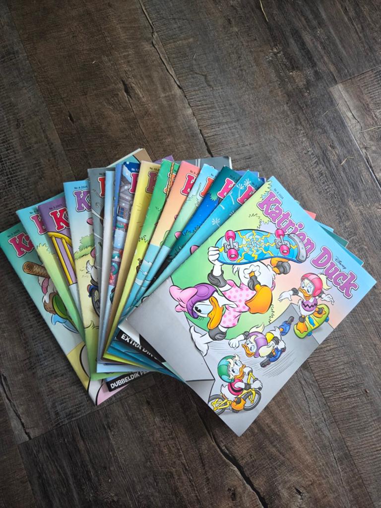 Katrien Duck 15 nummers, Meerdere comics, Ophalen of Verzenden, Europa