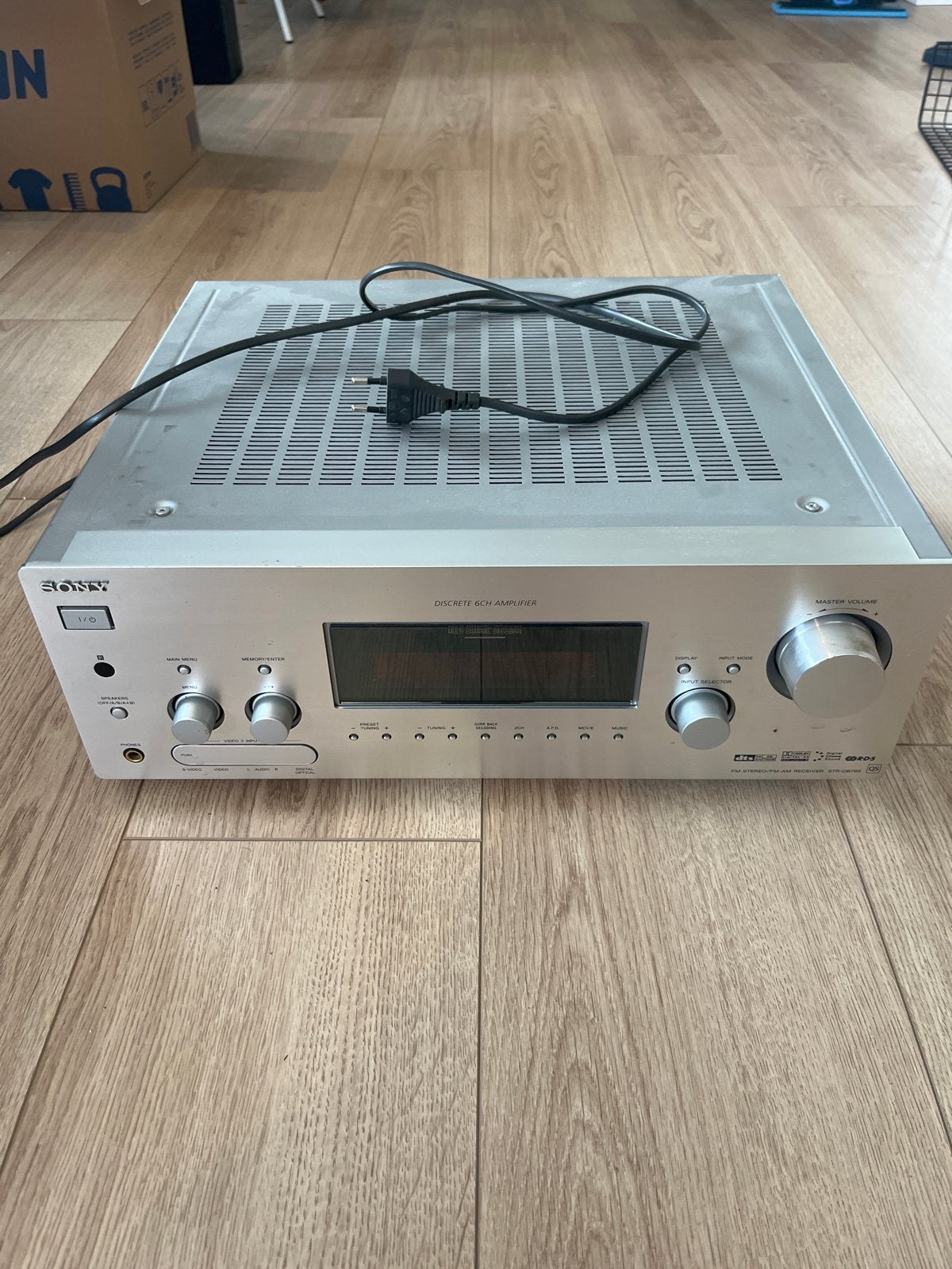 Sony STR-DB790 Receiver - Zilver, Ophalen, Sony, 120 watt of meer, Gebruikt