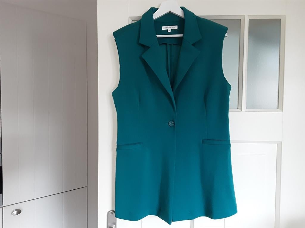 GILLET     TRAMONTANA      MAAT      M., Ophalen of Verzenden, Zo goed als nieuw, Maat 38/40 (M), Zwart