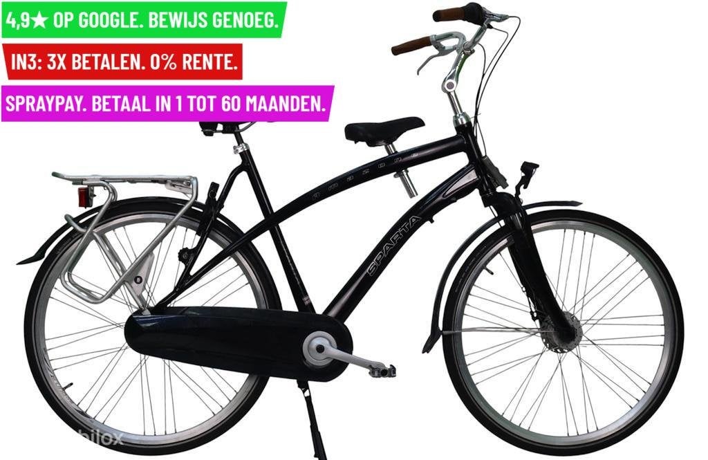 Herenfiets Sparta Amazone 28"/60cm/7ver - Garantie/Levering, Gebruikt, Sparta, Facebikenl@gmail.com, 53 tot 57 cm