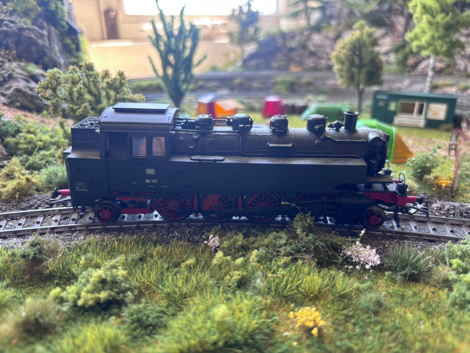 Märklin 33961 H0 Stoomlocomotief BR 86 van de DB met Telex, Hobby en Vrije tijd, Modeltreinen | H0, Wisselstroom, Gebruikt, Locomotief