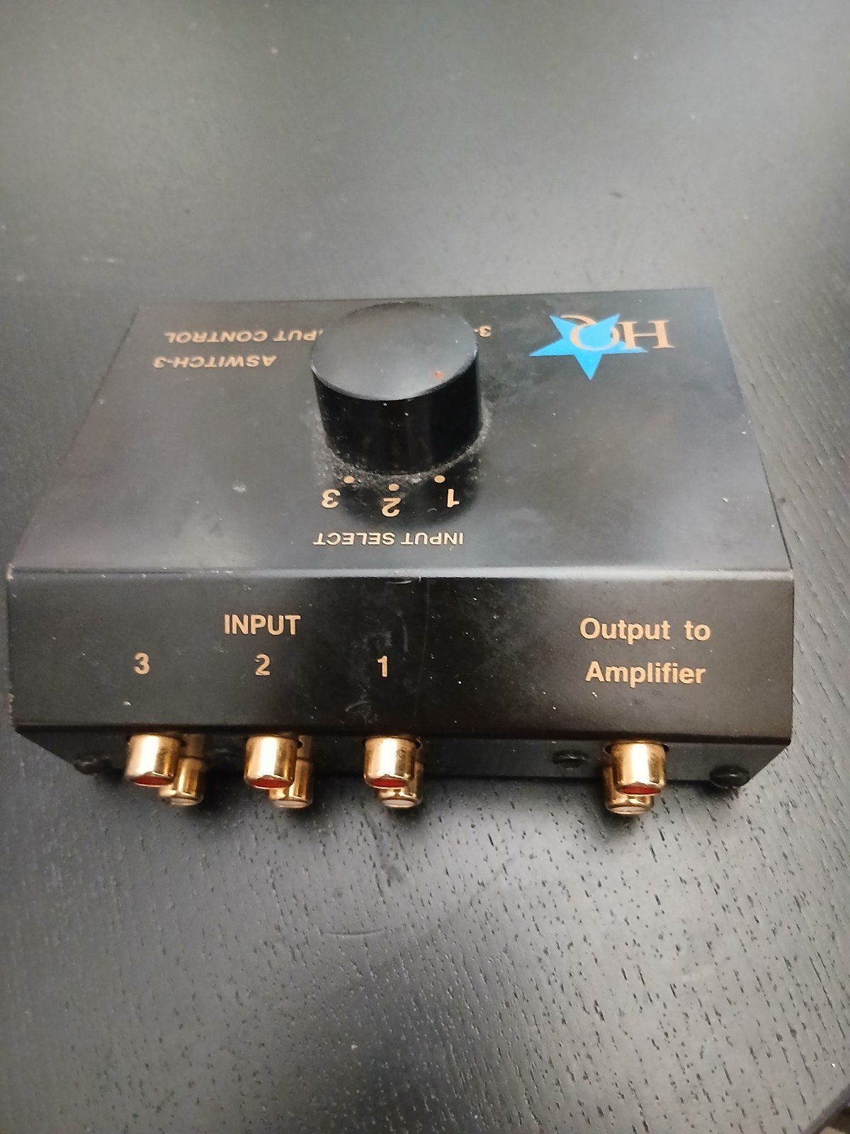 HQ ASWITCH-3 3-weg audio input schakelaar, Overige merken, Ophalen of Verzenden, Minder dan 60 watt, Gebruikt
