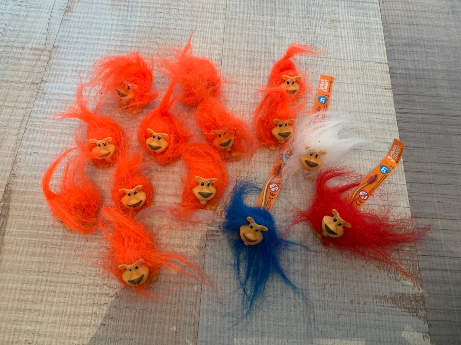 14x oranje leeuwtjes AH, Verzamelen, Supermarktacties, Albert Heijn, Ophalen of Verzenden