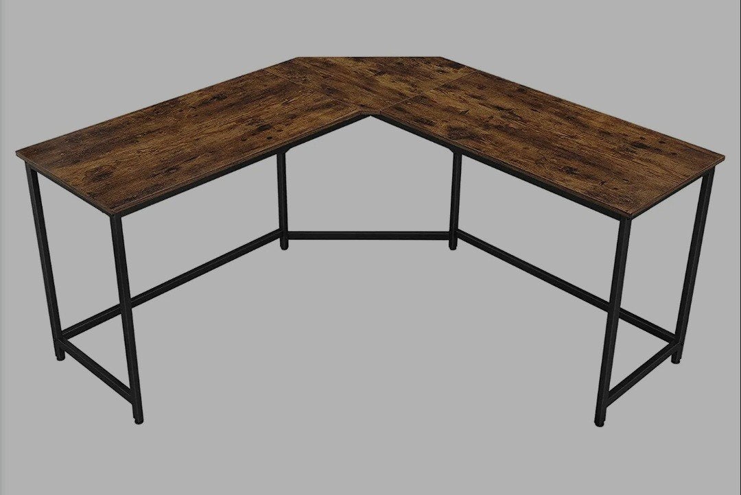 Hoekbureau - Computertafel - L-vormig bureau, Ophalen, Demontabel, 150 cm, Hout