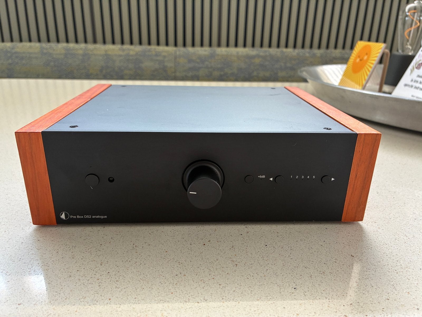 Pro-Ject Pre Box DS2 Analogue Voorversterker, Overige merken, Ophalen of Verzenden, Zo goed als nieuw, Minder dan 60 watt