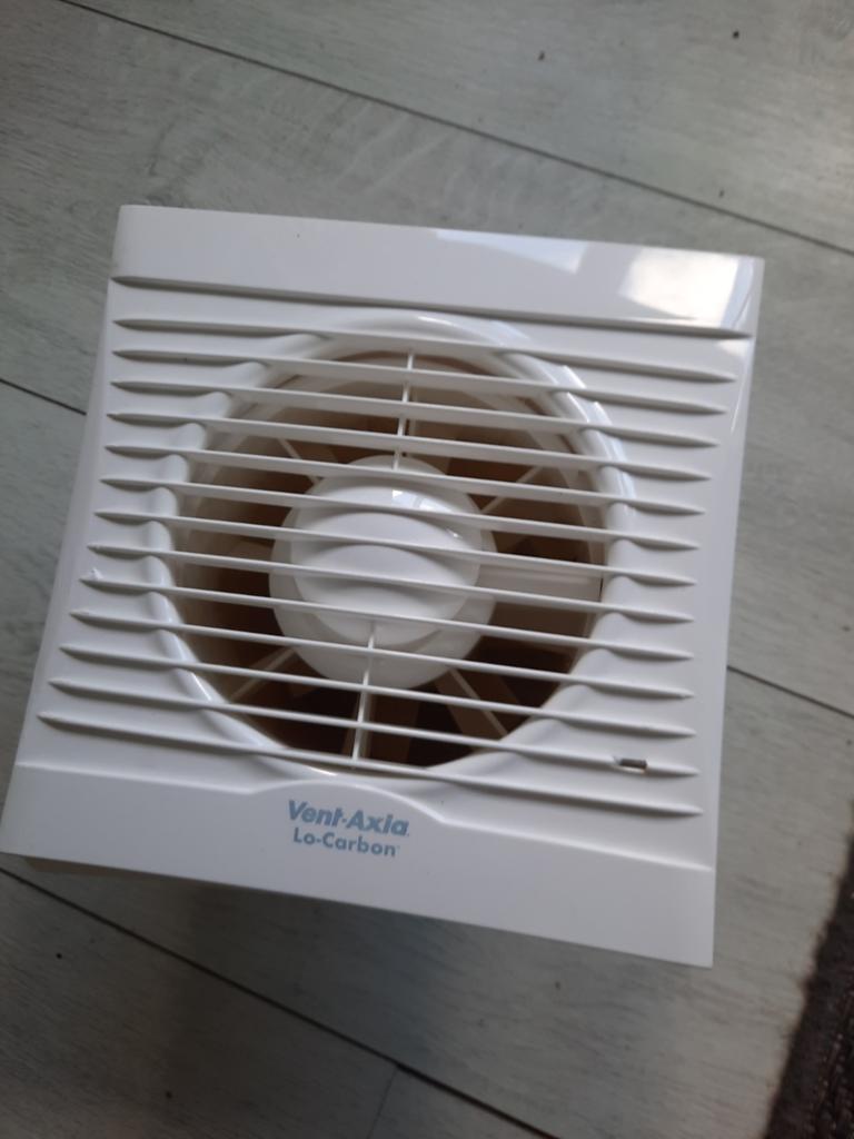 Vent-Axia Lo-Carbon Ventilator - Wit, Gebruikt, Ophalen of Verzenden, Gebruikt, Overige
