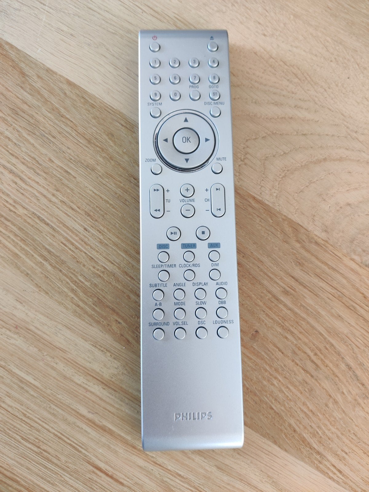 Philips afstandsbediening - Universeel, Ophalen of Verzenden, Gebruikt, Universeel, Dvd