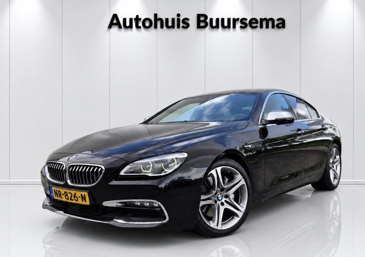 BMW 640i Gran Coupe LED*H/K Sound*Soft-Close*Head-Up Display, Auto's, Euro 6, 320 pk, Zwart, 1600 kg