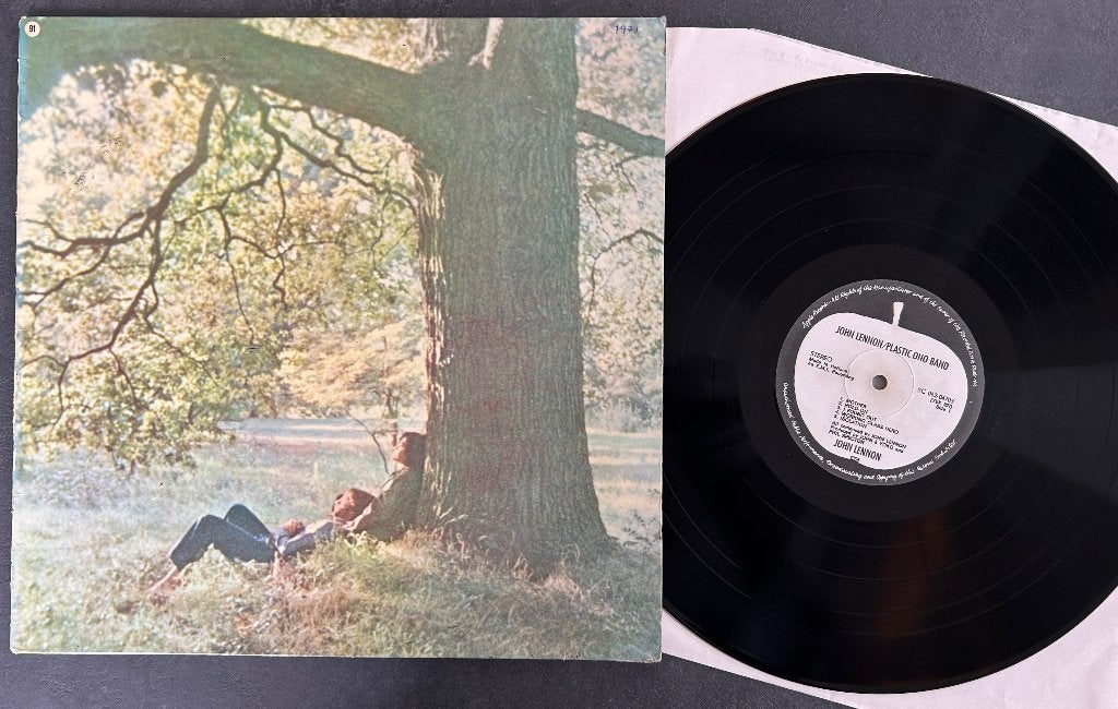JOHN LENNON - John Lennon/Plastic Ono Band ( LP ), Gebruikt, Originele persing, Ophalen of Verzenden, 1970 - 1979