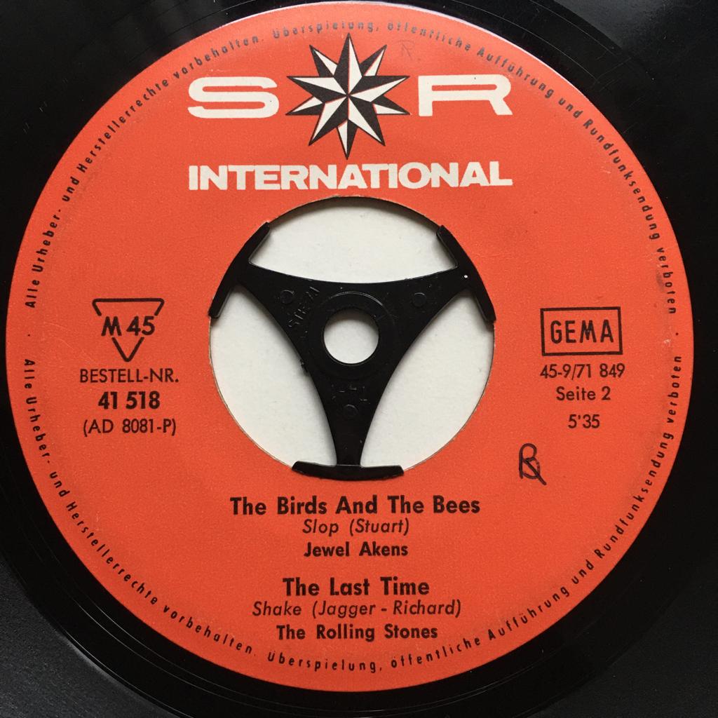 D19 EP Rolling Stones The last time Germ '71 €10, Limited edition, Ophalen of Verzenden, Gebruikt, Rock en Metal