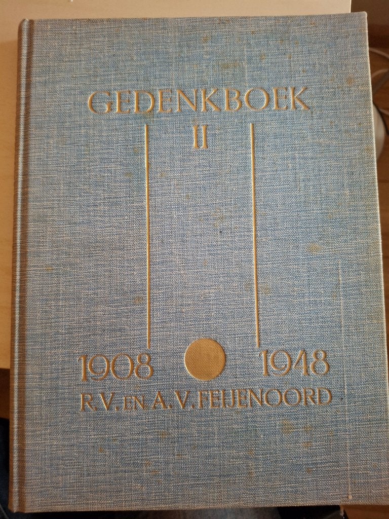 Gedenkboek 2 Feijenoord 1908-1948, Diverse auteurs, Ophalen of Verzenden, 20e eeuw of later, Gelezen