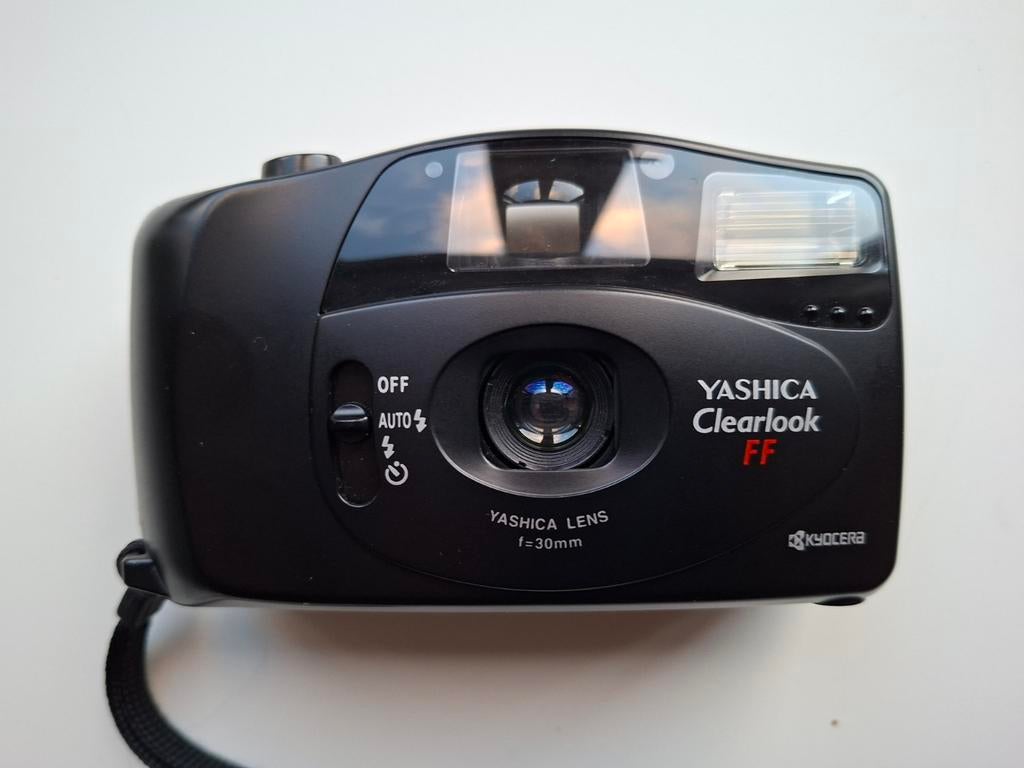 Yashica Clearlook FF analoge camera, Ophalen of Verzenden, Zo goed als nieuw, Compact, Overige Merken