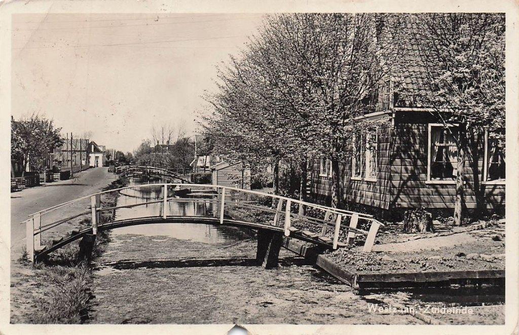 703-454-001 Zuideinde Westzaan, Verzamelen, Verzenden, Voor 1920, Noord-Holland