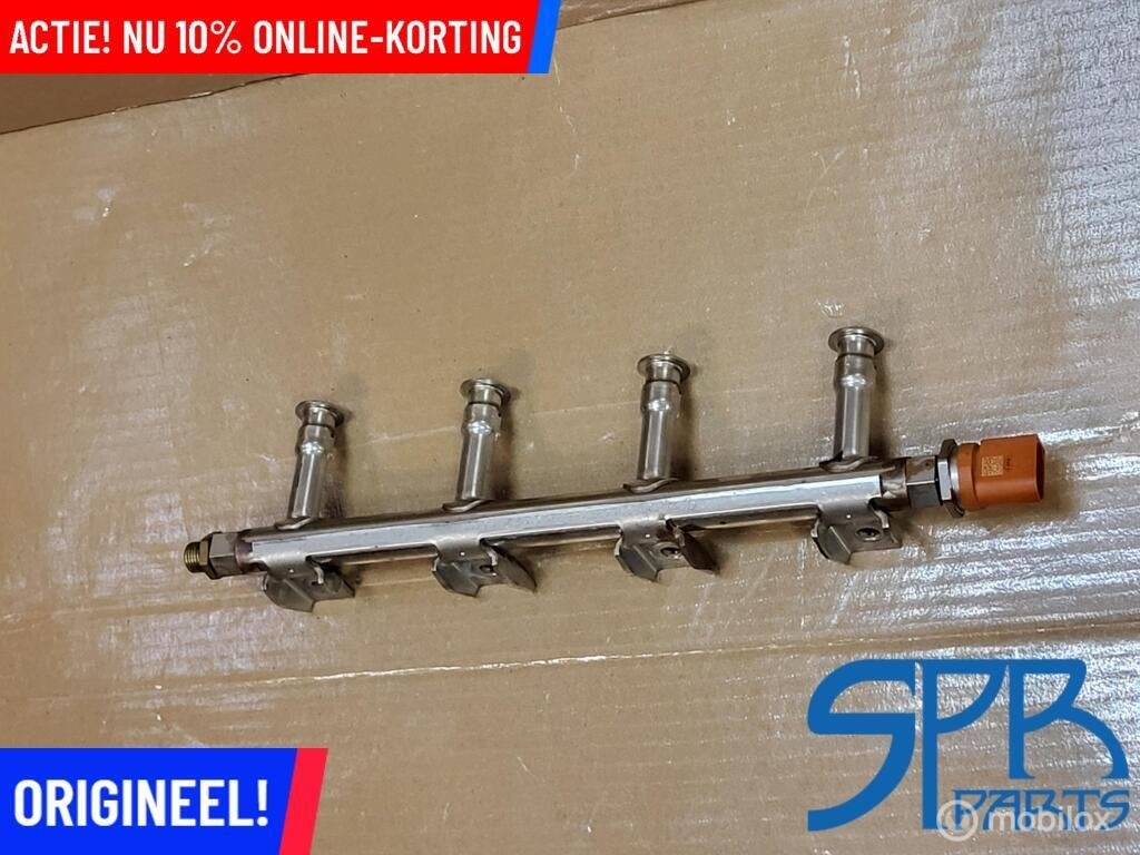 INJECTIEGALERIJ 1.2 TSI TFSI BRANDSTOFRAIL HOGE DRUKSENSOR, Auto-onderdelen, Verlichting, Gebruikt, Volkswagen, Ophalen of Verzenden