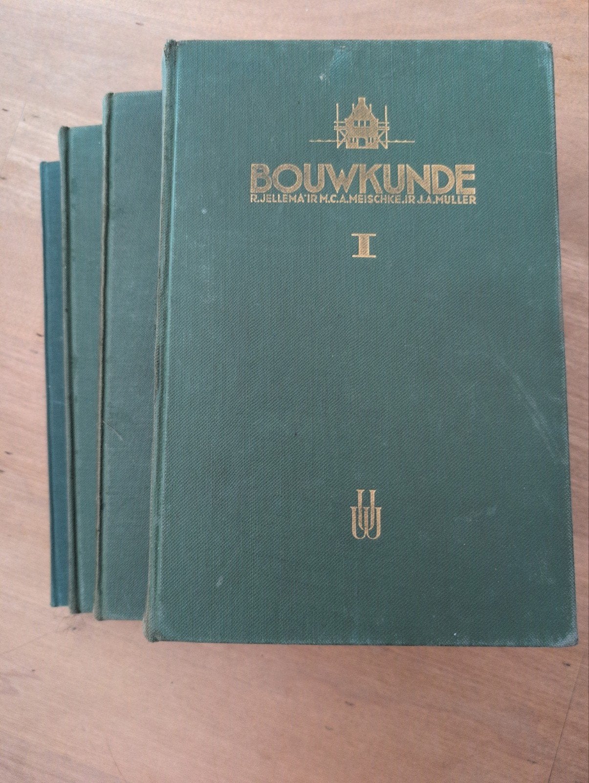 bouwkunde boeken deel 1 tm4, Ophalen of Verzenden