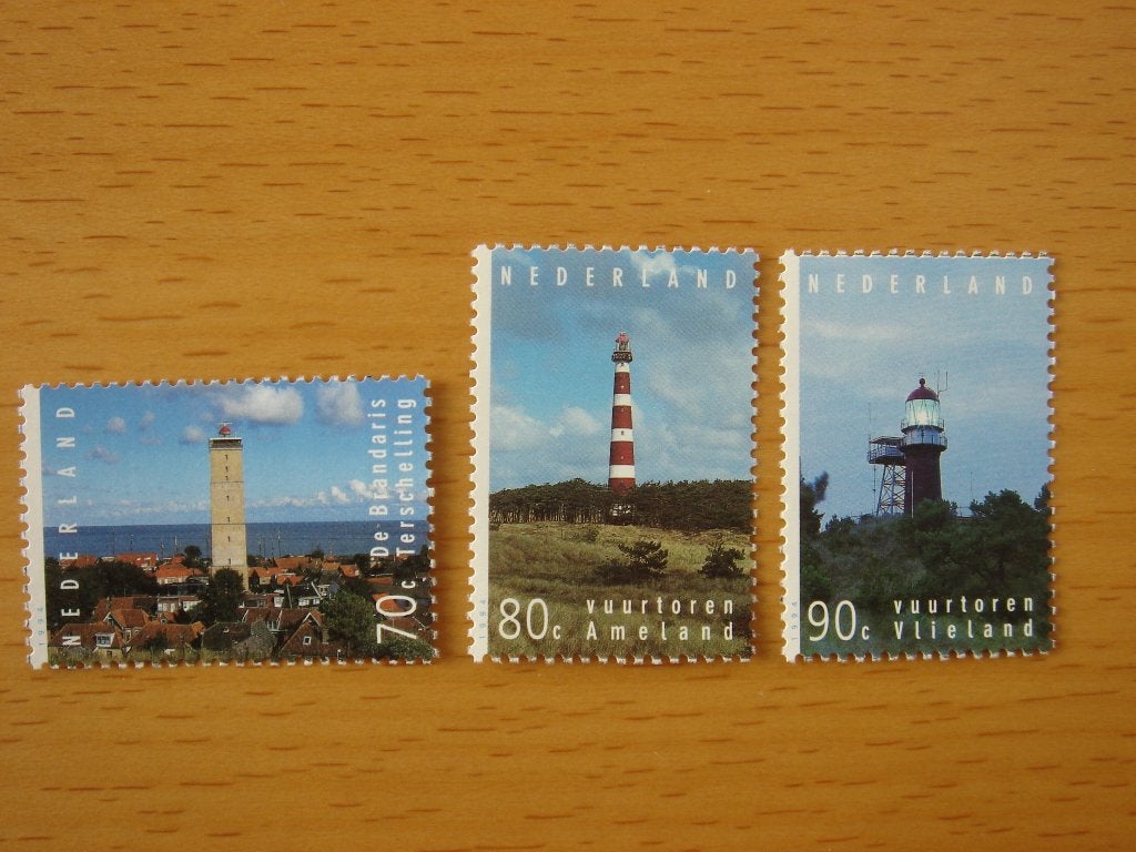 NVPH 1620, 1621 en 1622 Vuurtorens 3x, Ophalen of Verzenden, Na 1940, Postfris