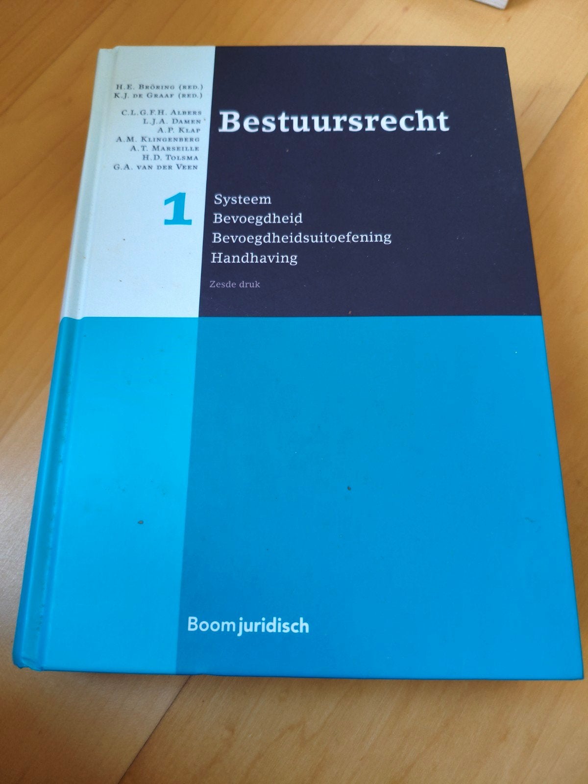 1 Systeem; bevoegdheid; bevoegdheidsuitoefening; handhaving, Boeken, Ophalen of Verzenden, Gelezen, Kars de Graaf; Herman Bröring