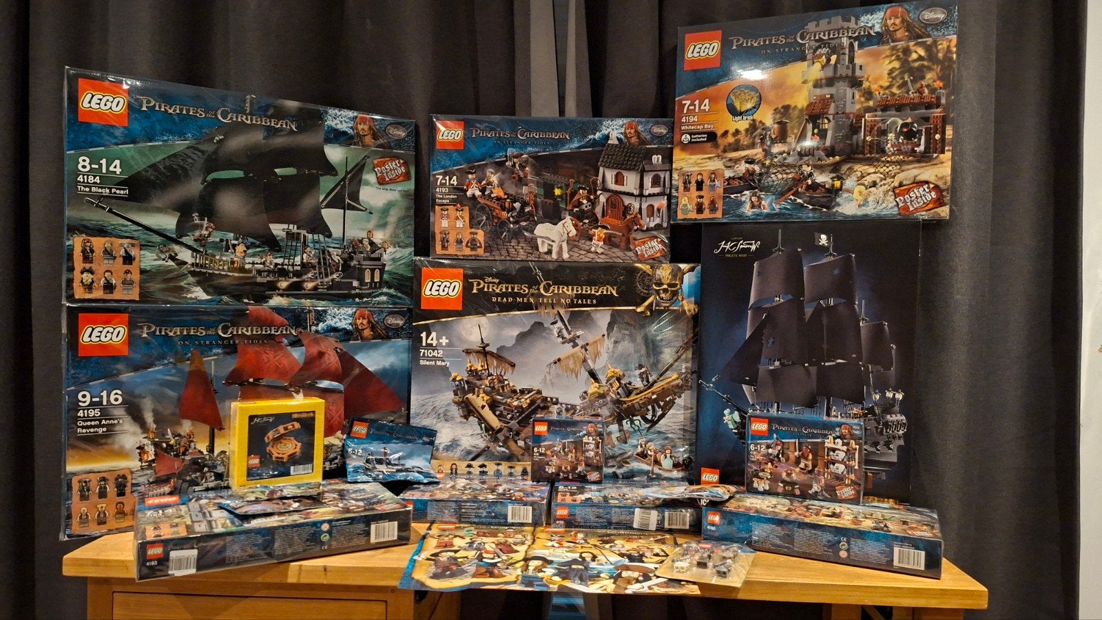 LEGO Pirates of the Caribbean Complete Collectie, Ophalen, Nieuw