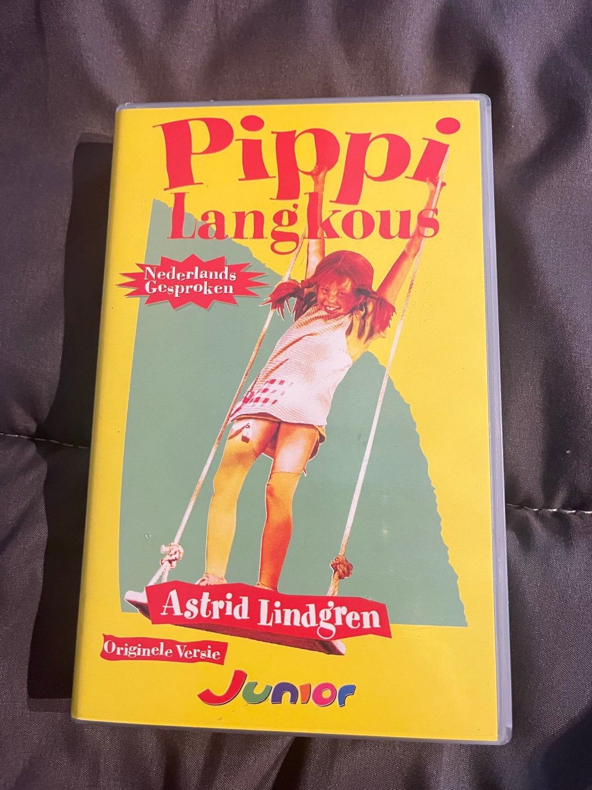 Pippi Langkous Videoband - Nederlands Gesproken, Gebruikt, Alle leeftijden, Kinderprogramma of -film, VHS