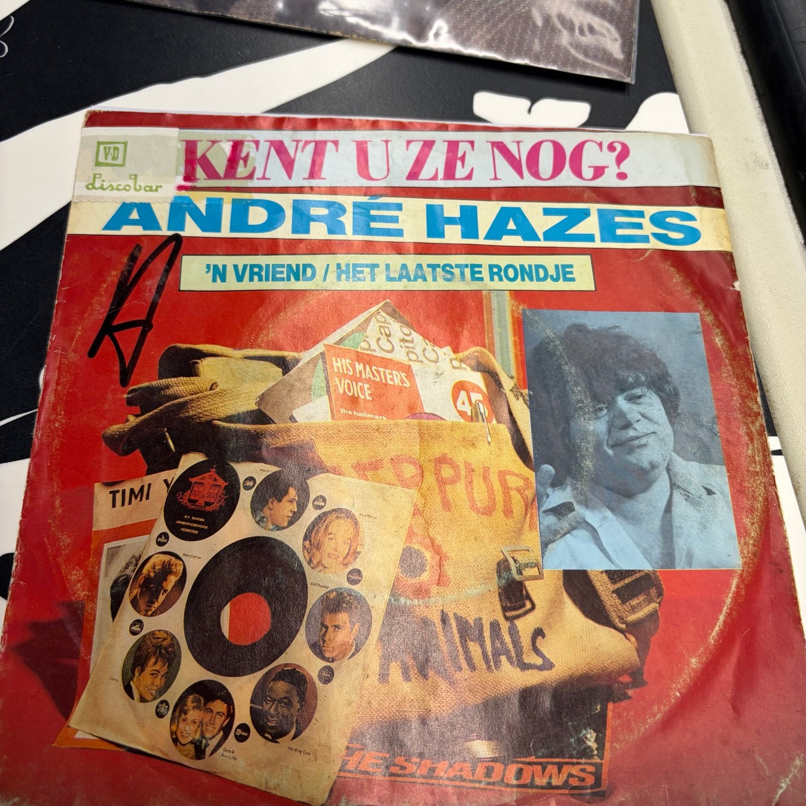 André Hazes - Kent U Ze Nog? ('n Vriend / Het Laatste Rondje, Gebruikt, 7 inch, Ophalen of Verzenden, EP