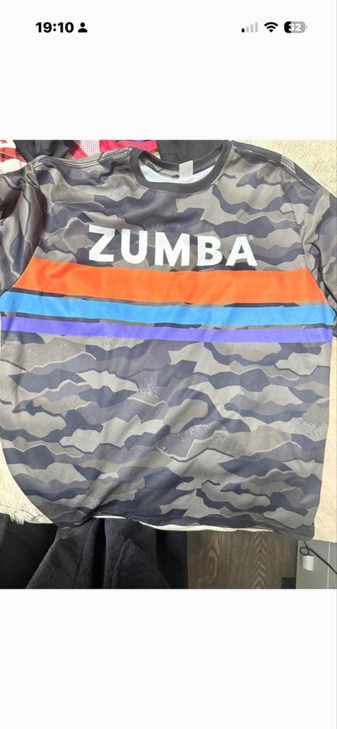 Zumba Wear Camouflage Sportshirt Lange Mouw, Ophalen of Verzenden, Nieuw