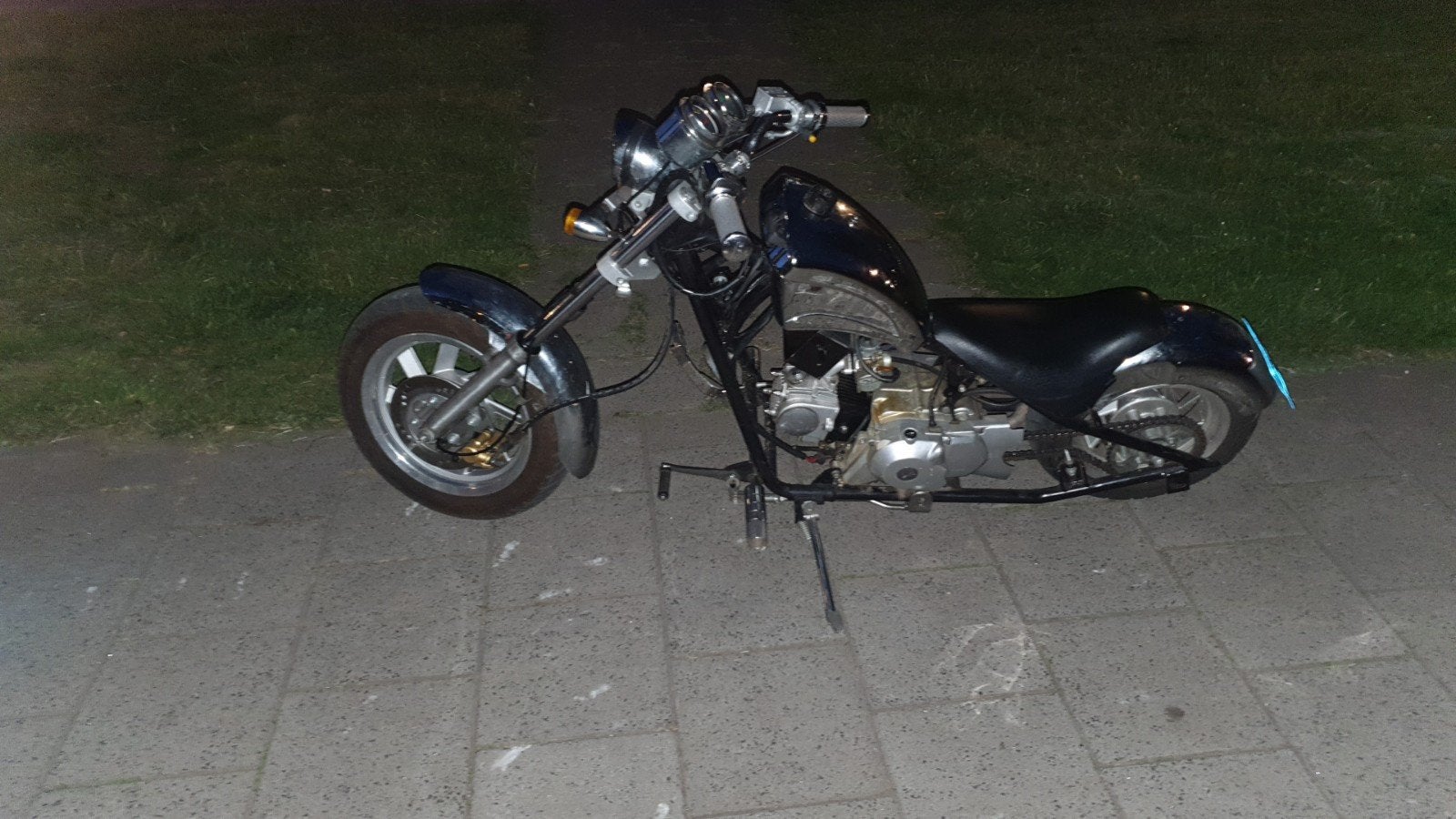 Mini Chopper/Pitbike - Uniek model, Gebruikt, Onbekend, Ophalen of Verzenden, Pitbike