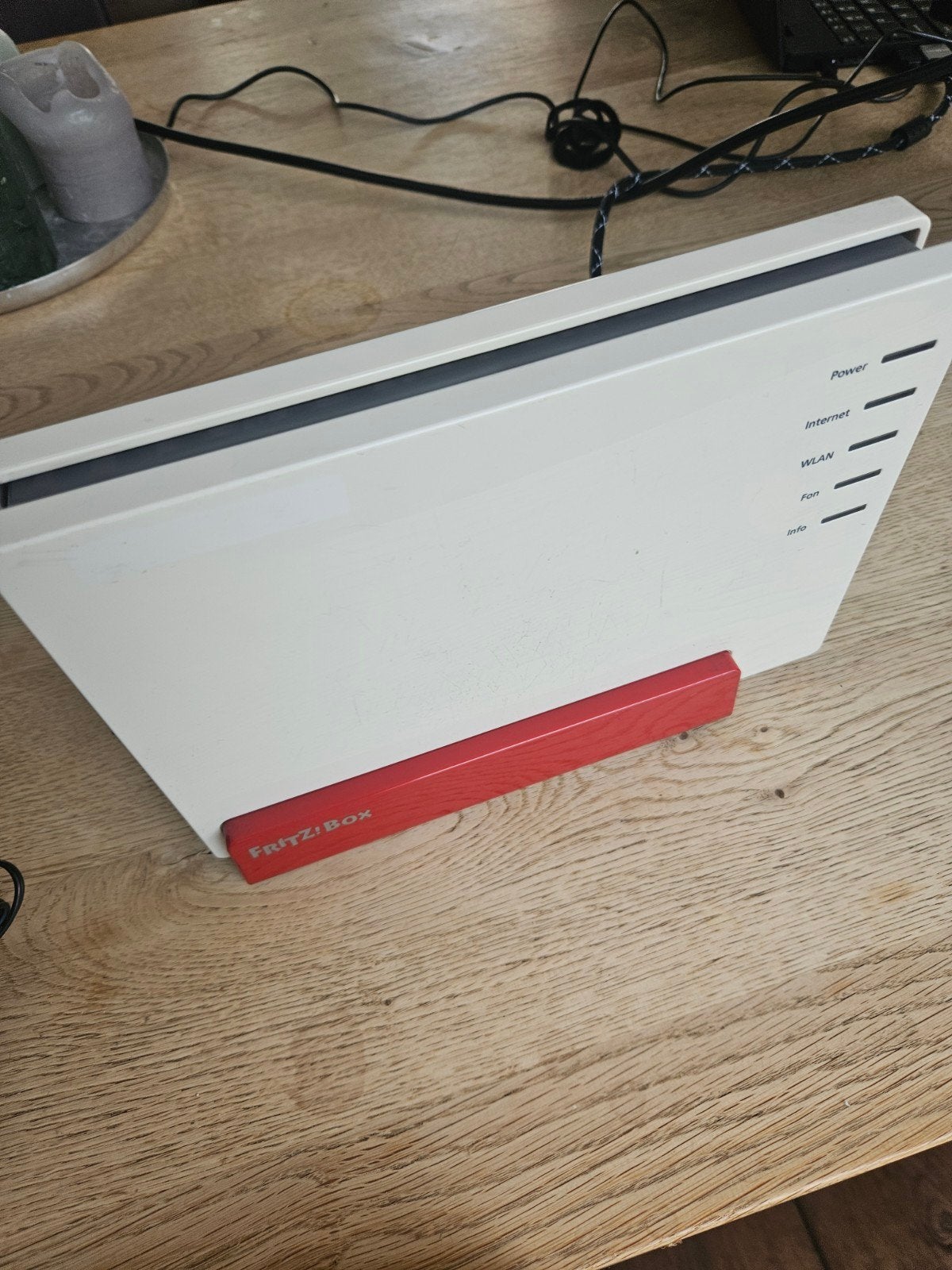 FRITZ!Box 7581 DX Router met modem, Computers en Software, Ophalen of Verzenden, Gebruikt, Router met modem, FRITZ!Box
