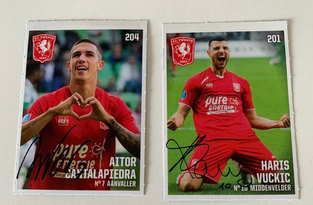 AH Voetbalplaatjes FC Twente eredivisie 2018 2019 stickers, Verzamelen, Ophalen of Verzenden, Zo goed als nieuw, Overige binnenlandse clubs